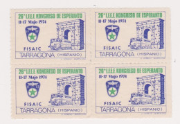 Vignette Esperanto - Taragona - 1974 - Esperanto