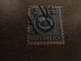 Osterreich - Cor De Chasse - Val 40 Groschen - Bleu - Oblitéré - - Fiscaux