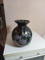 Vase Boule Ancien Hauteur 18 Cm Diamètre 15 Cm - Vazen