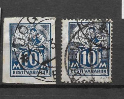 LOTE 1823   ///  ESTONIA  1922   -  MICHEL Nº:  39A+39B      ¡¡¡¡¡¡¡LIQUIDATION!!!!!! - Estonia