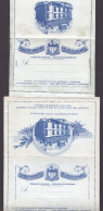 El Salvador  Postal Stationery  1895  Letter Card With Answer Card 5 Cent. - Salvador