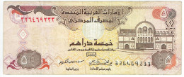 Emirats Arabes Unis - Billet De 5 Dirhams - 2007 - P19b - Ver. Arab. Emirate