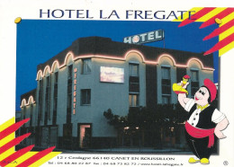 CPM GF -21212- 66 (Pyrénées Orientales) -Canet En Rousillon -Hôtel "La Frégate"-Envoi Gratuit - Canet En Roussillon