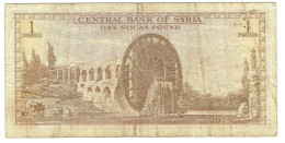 Syrie - Billet De 1 Pound - 1973 - P93c - Siria