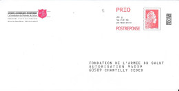 PAP : Fondation De L'Armée Du Salut. (Voir Commentaires) - Listos A Ser Enviados: Respuesta