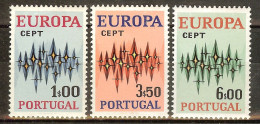 PORTUGAL N°1150/1152* (Europa 1972) - COTE 20.00 € - 1972