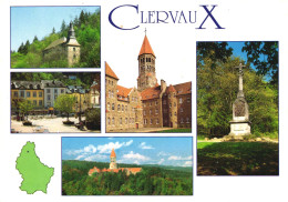 CLERVAUX, MULTIPLE VIEWS, CHAPEL, MONASTERY, MONUMENT, ARCHITECTURE, LUXEMBOURG - Clervaux