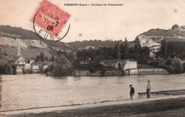 Vernon (Eure) Les Bords De La Seine Et Collines Du Vernonnet, L'Eglise - Edition Petit - Carte De 1905 - Vernon