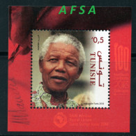 Centenary Of Nelson Mandela (Tunisia 2018) // Centenaire De Nelson Mandela (Tunisie 2018) - Unused Stamps