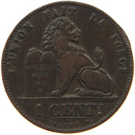 BELGIUM 1 CENTIME 1907 #s021 0237 - 1 Cent