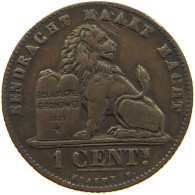 BELGIUM 1 CENTIME 1907 #c052 0401 - 1 Cent