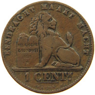 BELGIUM 1 CENTIME 1907 #a014 0569 - 1 Cent