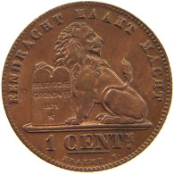 BELGIUM 1 CENTIME 1902 #c065 0033 - 1 Centime