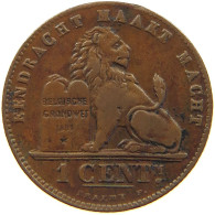 BELGIUM 1 CENTIME 1894 #c052 0405 - 1 Cent