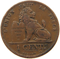 BELGIUM 1 CENTIME 1901 #a014 0541 - 1 Centime