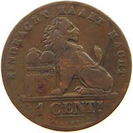 BELGIUM 1 CENTIME 1894 #s062 0529 - 1 Cent