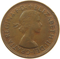 AUSTRALIA HALFPENNY 1962 #a057 0761 - ½ Penny