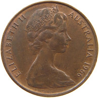 AUSTRALIA 2 CENTS 1966 TOP #a075 0403 - 2 Cents