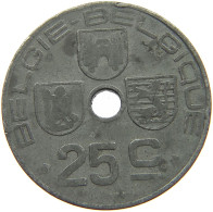 BELGIUM 25 CENTIMES 1943 #a006 0109 - 25 Cent