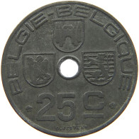 BELGIUM 25 CENTIMES 1943 #a006 0093 - 25 Cents