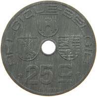 BELGIUM 25 CENTIMES 1943 #a006 0079 - 25 Cents