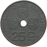 BELGIUM 25 CENTIMES 1942 #c084 0959 - 25 Cent