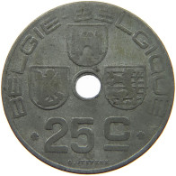 BELGIUM 25 CENTIMES 1942 #a006 0083 - 25 Centesimi