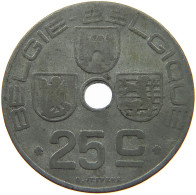 BELGIUM 25 CENTIMES 1942 #a006 0083 - 25 Centimes