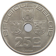 BELGIUM 25 CENTIMES 1939 #c014 0285 - 25 Centimos