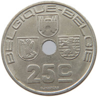 BELGIUM 25 CENTIMES 1938 #s072 0455 - 25 Centimos