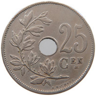 BELGIUM 25 CENTIMES 1929 #a045 1113 - 25 Cents