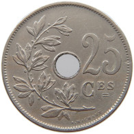 BELGIUM 25 CENTIMES 1929 #a043 0235 - 25 Cents