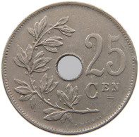BELGIUM 25 CENTIMES 1921 #c005 0013 - 25 Cent