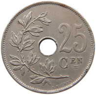 BELGIUM 25 CENTIMES 1921 #a017 0007 - 25 Centimes