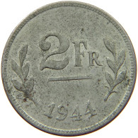 BELGIUM 2 FRANCS 1944 #s075 0089 - 2 Francs (Liberación)