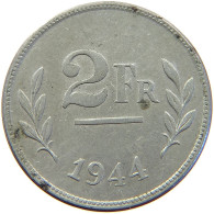 BELGIUM 2 FRANCS 1944 #s023 0015 - 2 Francs (1944 Libération)