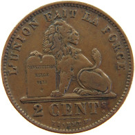 BELGIUM 2 CENTS 1905 #a066 0529 - 2 Cent