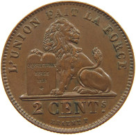 BELGIUM 2 CENTIMES 1919 #c010 0281 - 2 Cents