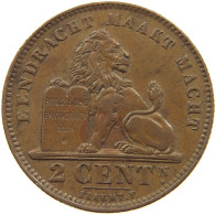 BELGIUM 2 CENTIMES 1919 #c080 0725 - 2 Cents