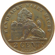 BELGIUM 2 CENTIMES 1911 #a012 0305 - 2 Cents