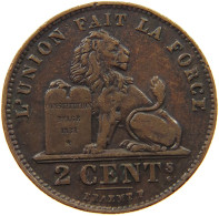 BELGIUM 2 CENTIMES 1909 #a012 0303 - 2 Centimes