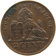 BELGIUM 2 CENTIMES 1909 #c010 0295 - 2 Cent