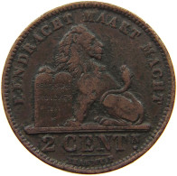 BELGIUM 2 CENTIMES 1905 #a085 0503 - 2 Cents