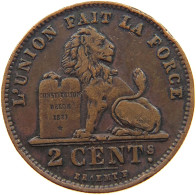 BELGIUM 2 CENTIMES 1905 #a012 0329 - 2 Centimes