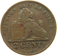BELGIUM 2 CENTIMES 1905 #a012 0323 - 2 Cents