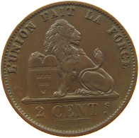 BELGIUM 2 CENTIMES 1876 #s060 0137 - 2 Cent