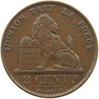 BELGIUM 2 CENTIMES 1876 #c062 0179 - 2 Cent