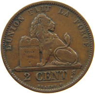 BELGIUM 2 CENTIMES 1875 #c022 0295 - 2 Centimes