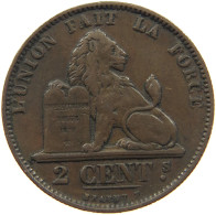 BELGIUM 2 CENTIMES 1874 #c080 0733 - 2 Cents