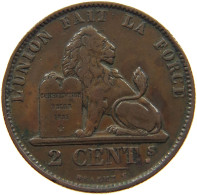 BELGIUM 2 CENTIMES 1874 #c022 0291 - 2 Cents